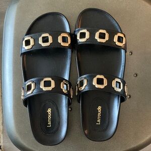 Larroude Milan Slides